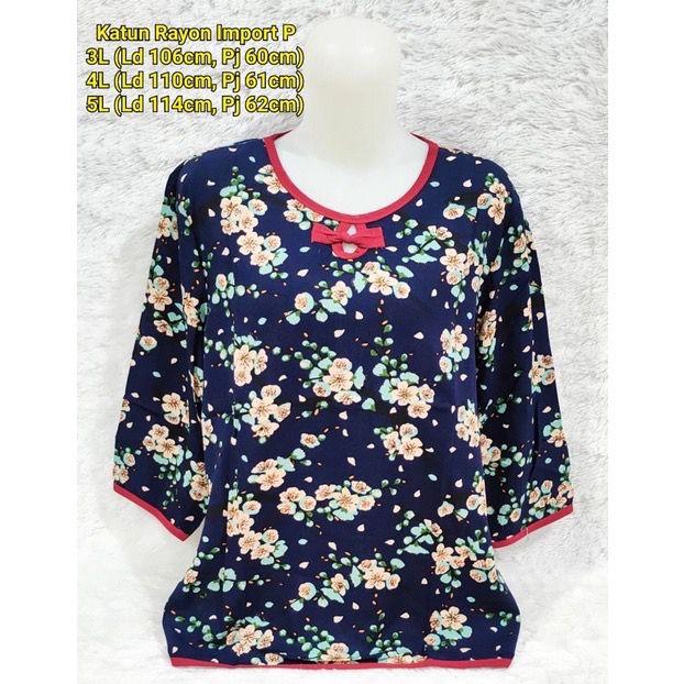 Gambar BLOUSE IMPORT IBU IBU/BAJU ATASAN ORANGTUA - P dari Sisters2020 undefined Tokopedia