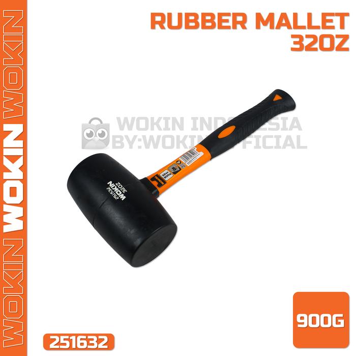 Gambar Rubber Mallet / Palu Karet Wokin - 900g dari Wokin Indonesia undefined Tokopedia