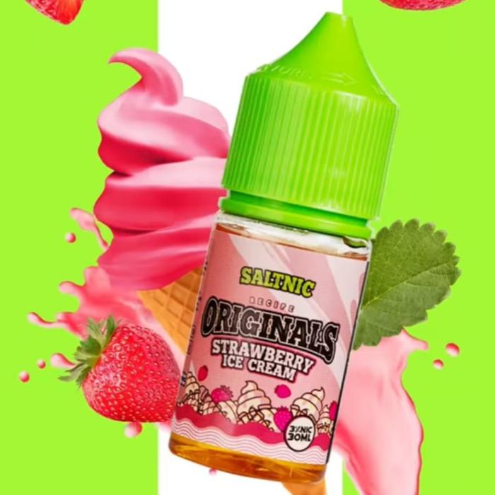Strawberry Ice Cream Bar Series Nic Salt E-Liquid | 4 For £10