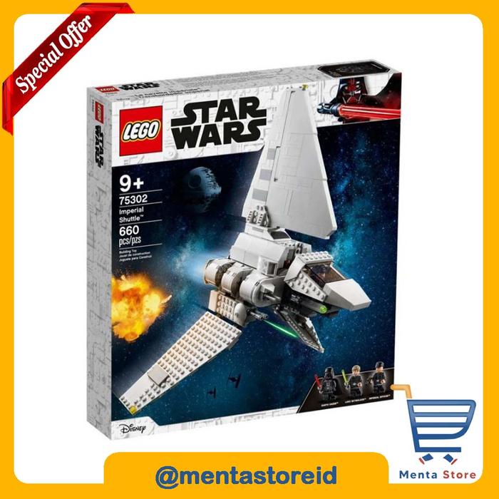Jual LEGO Star Wars 75302 Imperial Shuttle Darth Vader Luke