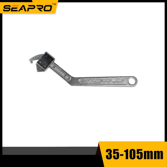 Gambar Adjustable Hook Spanner Wrench For Marine Hand Tools - 35-105mm dari SEAPRO undefined Tokopedia