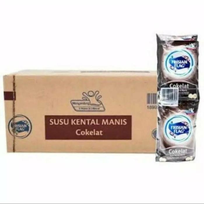 Gambar susu kental manis frisian flag sachet cokelat dari khaki kedai undefined Tokopedia