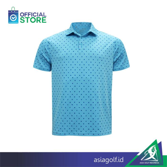 Gambar T Shirt Golf Under Armour Bloom Print | Golf | Kaos Polo Golf - Blue, S dari Asia Golf Indonesia undefined Tokopedia