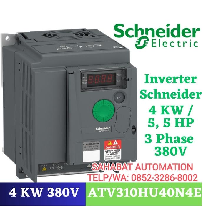 Jual Inverter Schneider 4 KW 3Phase 380V ATV310HU40N4E Inverter 5,5HP ...