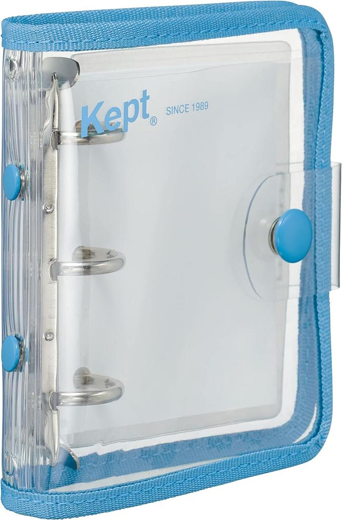 Gambar Raymay Kept Mini Binder 3 Holes Ring Buku Catatan Mini Notebook - Indigo Blue dari Papenery undefined Tokopedia