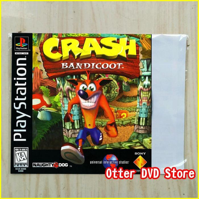 Jual Kaset CD Game Ps1 Ps Crash Bandicoot Bekasi