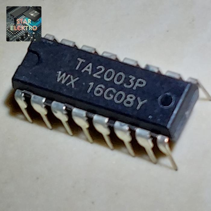 10pcs TA2003 DIP-16 IC Chips - TA2003P TA2003AP DIP16 Electronic Components For DIY & Repair - View #4