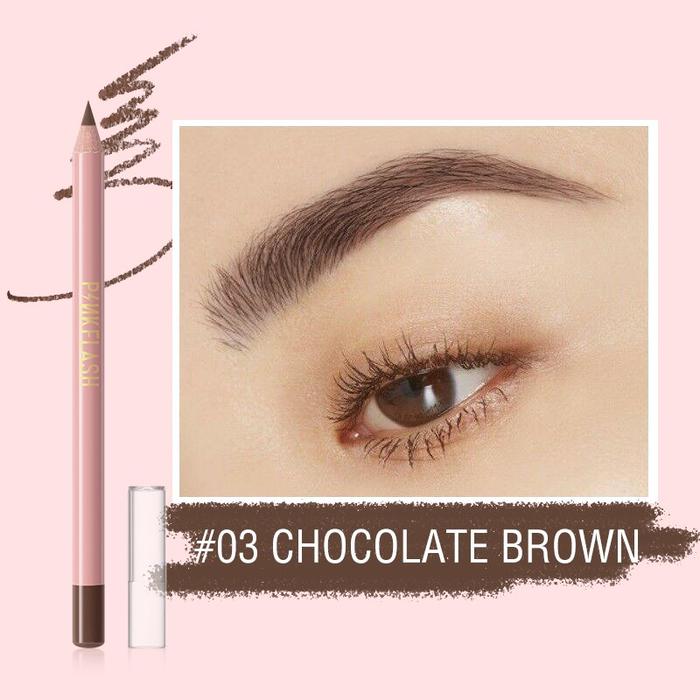 Gambar PINKFLASH E02 Waterproof Easy Eyebrow Pencil - 03 Choco. Brown dari Beautiva Skincare undefined Tokopedia