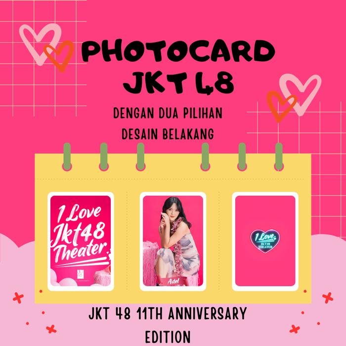 Gambar PHOTOCARD JKT48 11TH ANNIVERSARY EDITION (UNOFFICIAL) - ADEL dari CustomArtPrints undefined Tokopedia