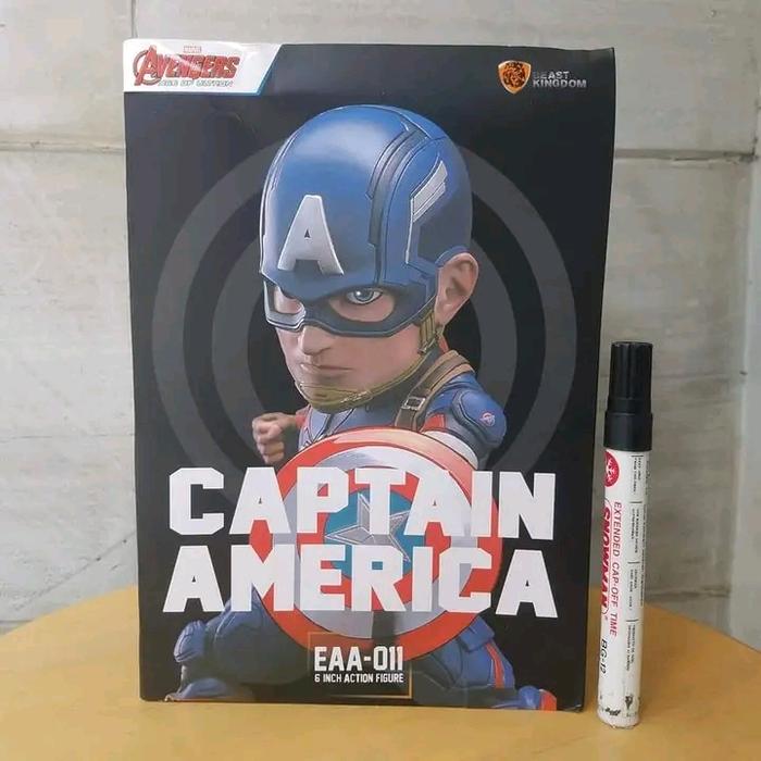 Gambar mainan action figure captain america egg attack series tinggi sekitar dari Mainan Toys Action Figure undefined Tokopedia
