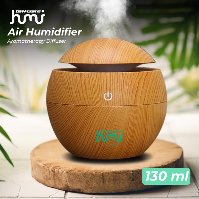 Gambar Alat Pelembab Udara Aroma Terapi Air Humidifier Diffuser aromatherapy - H41-Light Brown dari HASEFA undefined Tokopedia