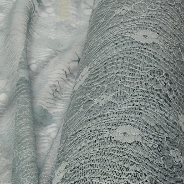 Gambar Kain Brokat Tile Chantily Rosie Kain Kebaya Brokat - Biru Pastel dari Biru Tua Textile undefined Tokopedia