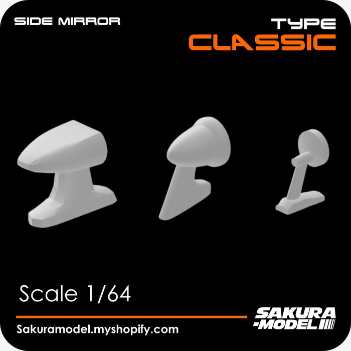 Gambar Sakura Model accessories Diecast 1:64 Side Mirror ( Spion skala 64 ) - Classic dari HPZ Store undefined Tokopedia