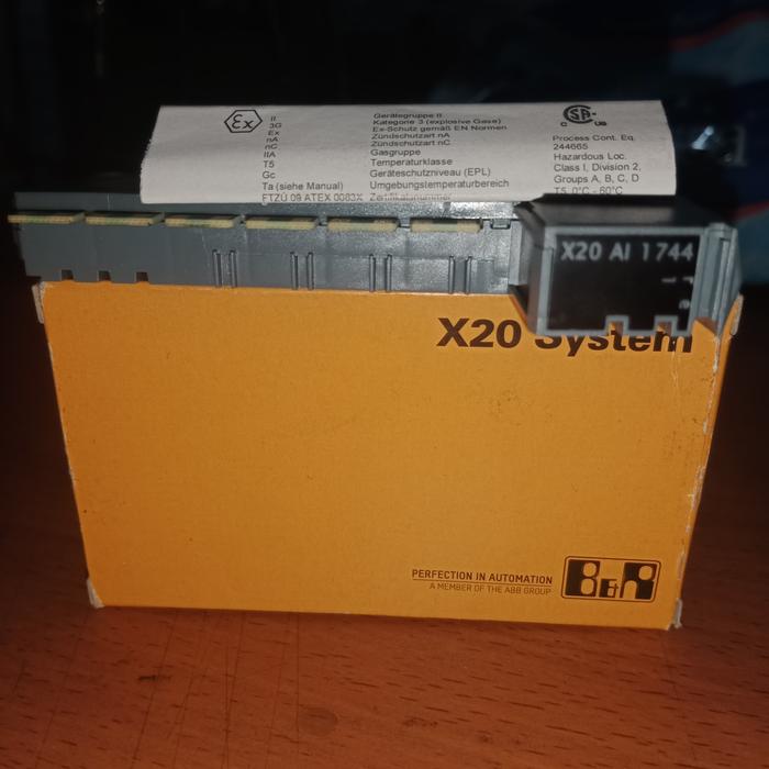 Jual PLC MODULE TYPE:X20 AI 1744 / Bu0026R X20 AI 1744 - Kota Bandung - Multi  Mandiri Elektric | Tokopedia