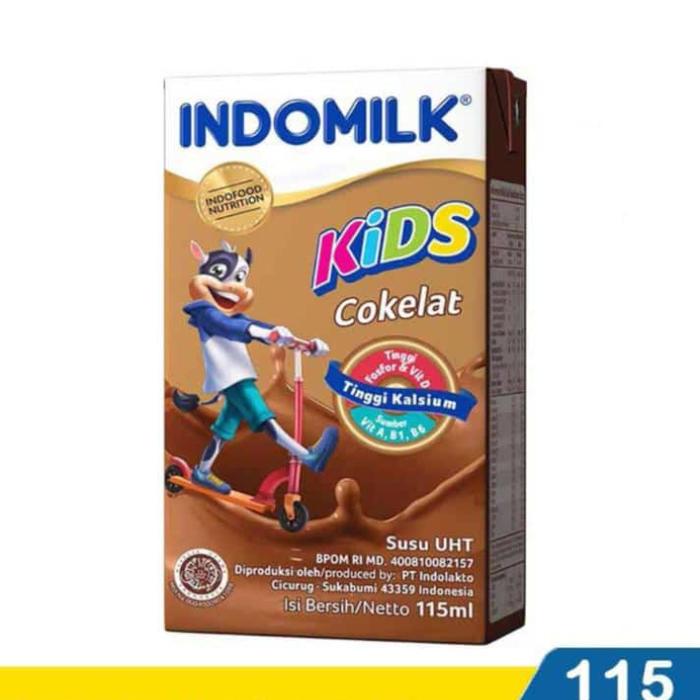 Gambar indomilk kids uht 115ml dari ALIFA_MART01 undefined Tokopedia