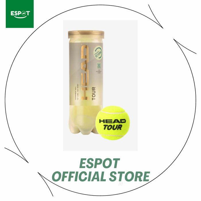 Gambar Bola Tenis / Tennis Ball Head Tour All Court PELTI Presurized Official - Tour dari Espot Indonesia undefined Tokopedia