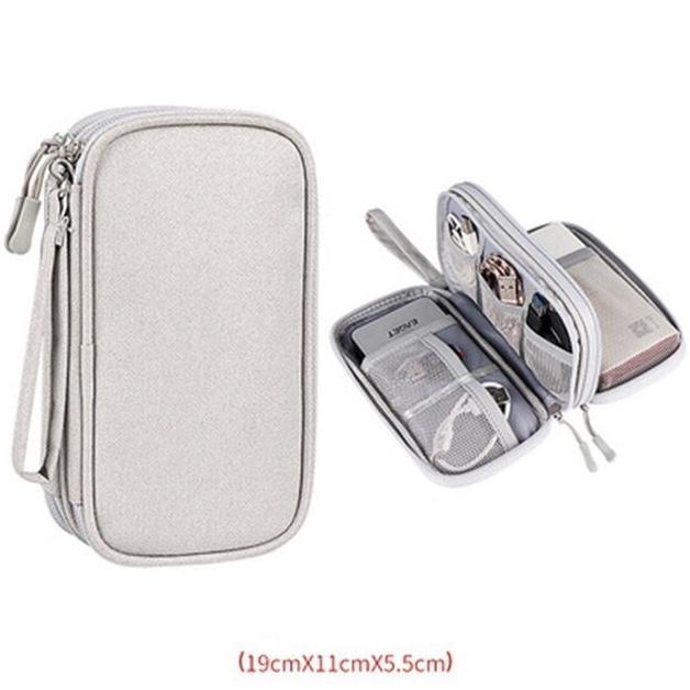 Gambar Pouch Bag Case Tas Travel Organizer Gadget & Aksesoris Bag Organizer - GREY dari Mall_Indonesia99 undefined Tokopedia