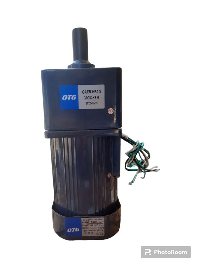 Gambar OTG M Series Induction Motor M9IK90GU-Y 90W 4Pole 3Phase 220-380V Asynchronous Motor - Ratio 3 dari Erateknika undefined Tokopedia