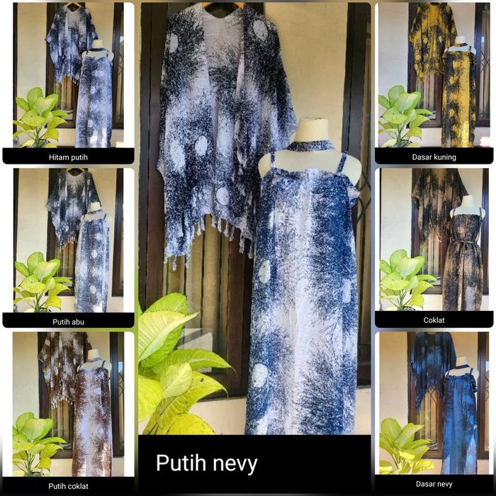 Gambar Dress Outer Akar Summer Fitri Part 2 Rayon Daster Lobek Bali Pantai dari Palastri Shop undefined Tokopedia