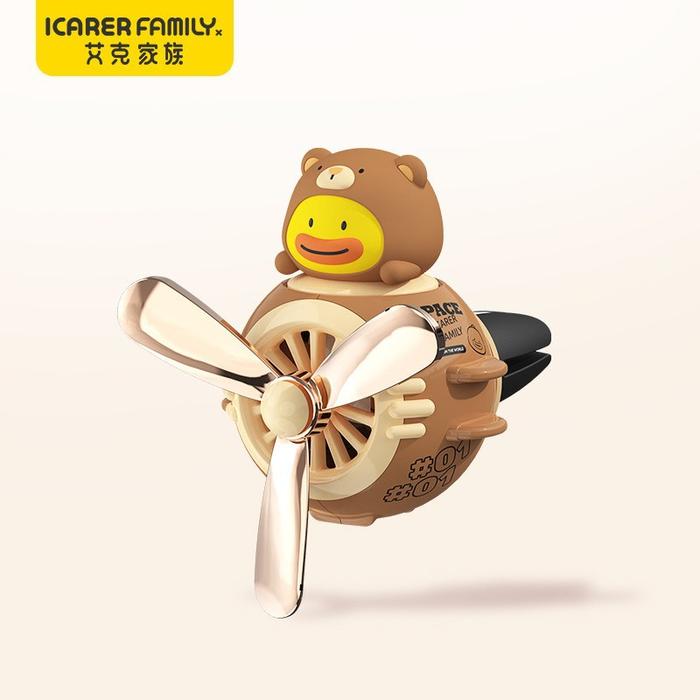 Gambar LS Parfum ac aksesoris interior mobil disffuser dengan kipas angin - Dono Brown dari luckstar undefined Tokopedia