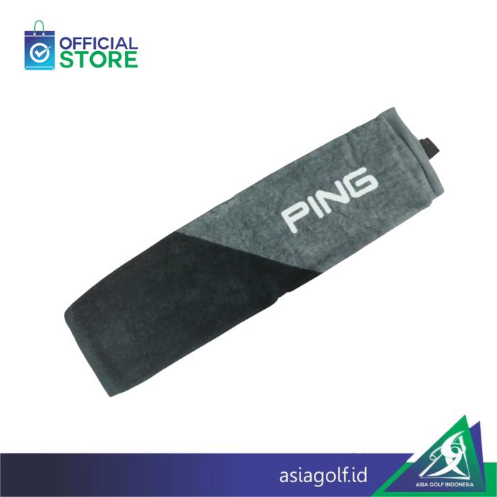 Gambar Towel Golf Ping - Tin 6 With Clip | Golf | Handuk Golf - Grey/Black dari Asia Golf Indonesia undefined Tokopedia