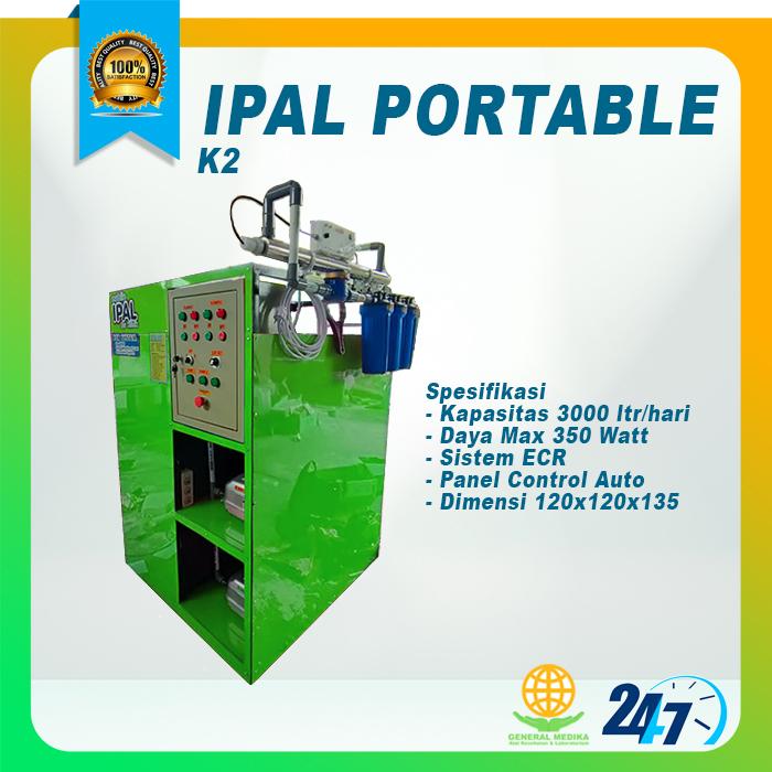 Gambar Mesin Pengolah Limbah IPAL MOBILE Untuk Klinik Rawat Jalan - IPAL Type K2 dari General Medika undefined Tokopedia