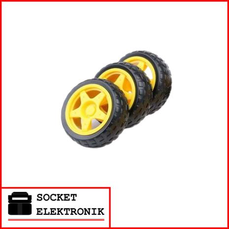 Gambar Motor DC Gear Box dan Roda untuk robot untuk arduino smart car - Roda dari socket elektronik undefined Tokopedia