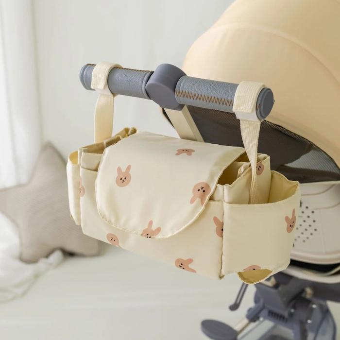 Gambar Baby Stroller Diaper Bag | Tas Gantung Kereta Dorong Bayi - Multi Rabbit Be dari Aegibou by Arians undefined Tokopedia