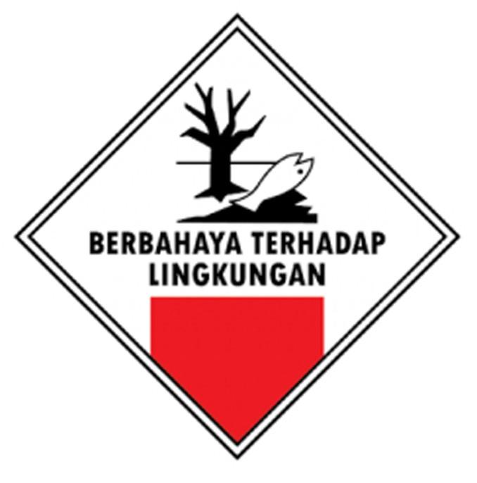Gambar Stiker Label Simbol Limbah B3 Bahan Berbahaya dan Beracun 15 x 15 cm - BERBAHAYA LINGK dari ROSARA PAPER undefined Tokopedia
