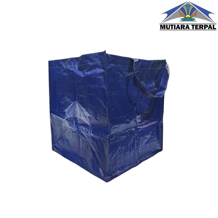 Gambar Tas Terpal Plastik Serbaguna (Ukuran Jumbo) - Biru, Tas dari Mutiara Terpal undefined Tokopedia