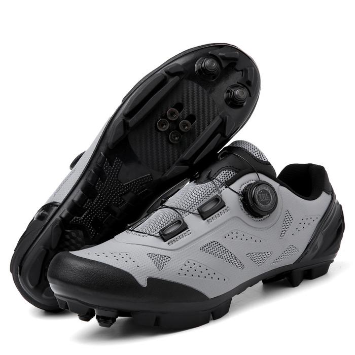 Gambar Racmmer Trabaz II Cleat MTB Gravel Shoes Sepatu MTB Proper SPD Cleat - Venture Grey, 38 dari Racmmer Official Store undefined Tokopedia