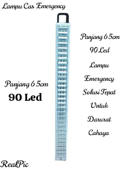 Gambar Lampu Emergency 66 Mata Led Super / Lampu Dinding / Emergency Tempel - Panjang 90 Led dari ToserbaTop21 undefined Tokopedia