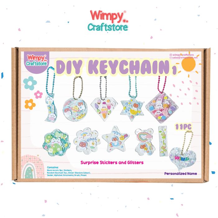 Gambar Wimpy DIY Keychain Blank Akrilik Gantungan Kunci Mainan Edukasi Kado - 1 dari Wimpy Craftstore undefined Tokopedia