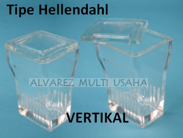 Gambar Staining Jar Vertikal / Rak Pewarnaan Mikrobiologi Laboratorium - VERTIKAL dari Alvarez Multi Usaha undefined Tokopedia