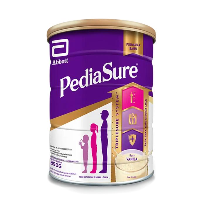 Gambar PediaSure Triplesure Susu Formula Pertumbuhan Anak Vanila 850 g dari LUSI MART BDL undefined Tokopedia