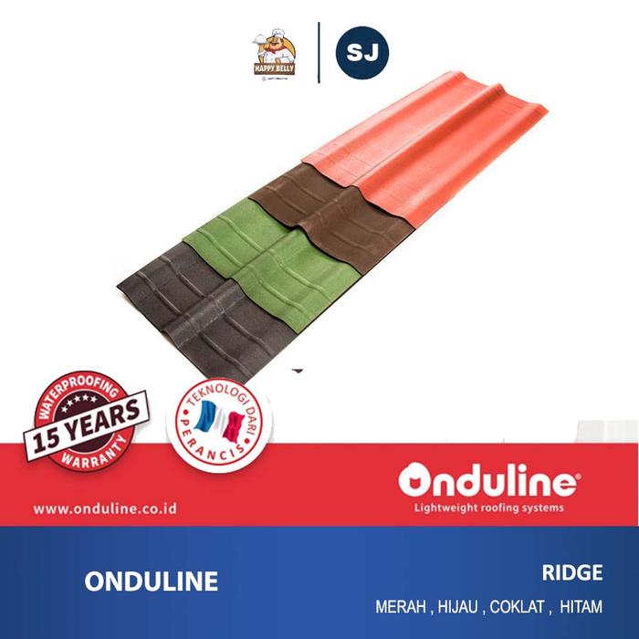 Gambar Aksesoris NOK STANDAR / RIDGE STANDARD ONDULINE - All Colors dari SJ WARNA BANGUNAN undefined Tokopedia