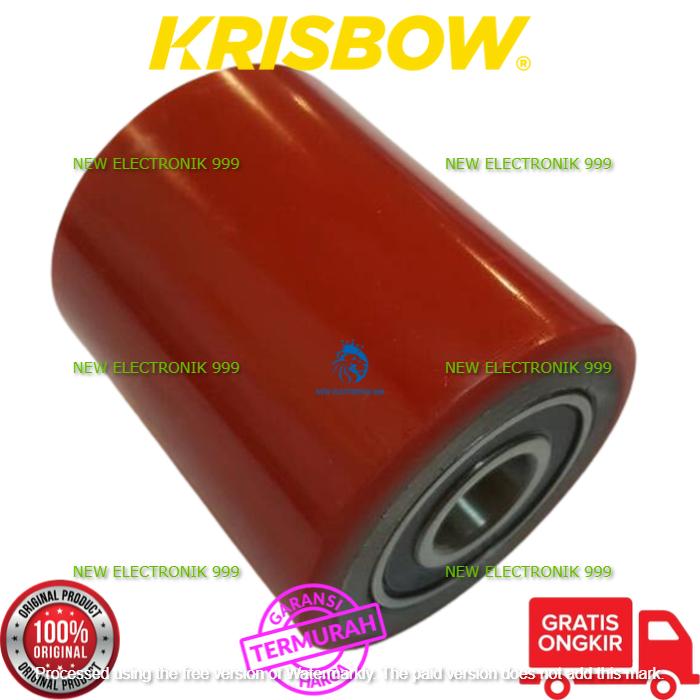 Gambar Krisbow Hand Pallet Manual Pu 55x115 Cm 3 Ton KW0500398 - RODA DEPAN dari New Electronik 999 undefined Tokopedia