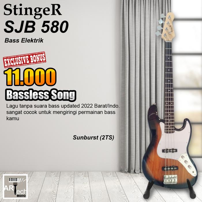 Gambar Stinger SJB580 / SJB 580 Bass Elektrik Jazz ORIGINAL - Sunburst dari Artech Music undefined Tokopedia
