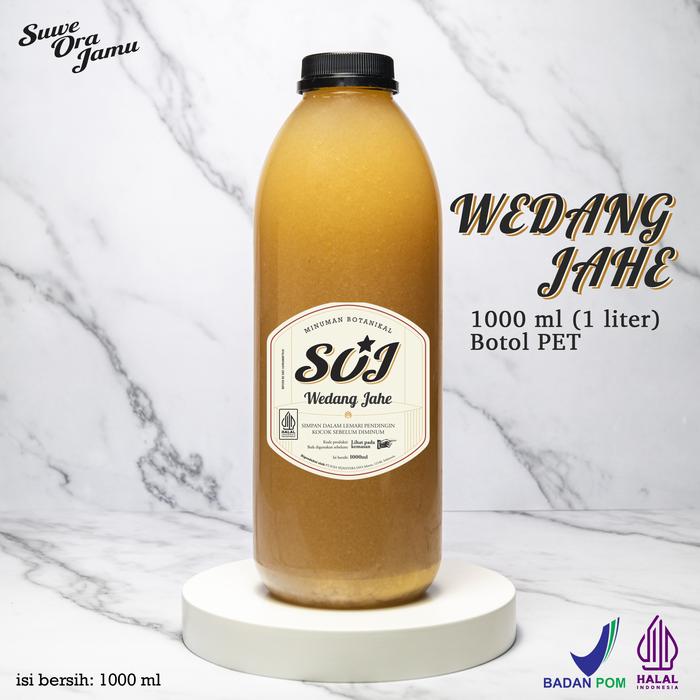 Gambar Wedang Jahe - Suwe Ora Jamu (1000 ml) - Botol Plastik dari Suwe Ora Jamu undefined Tokopedia