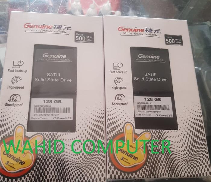 Gambar Genuine SSD 128-256GB Sata III 2.5" Inc - GENUINE 128GB dari SHAKA PART LAPTOP & COMP undefined Tokopedia
