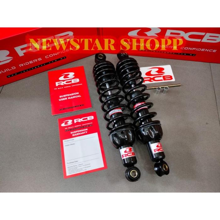 Gambar Shockbreaker shock RCB A2 320mm 335mm RX king Tiger Supra X W175 Verza - Hitam dari NewstarShopp undefined Tokopedia