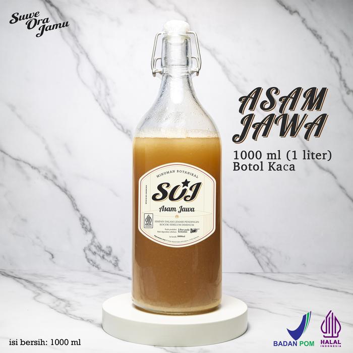 Gambar Asem Jawa - Suwe Ora Jamu (1000 ml) - Botol Kaca dari Suwe Ora Jamu undefined Tokopedia