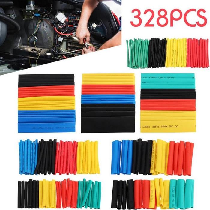 Gambar Heats Shrink Solasi Bakar isolasi Warna Warni 328 PCS dari Best Shop Accessories undefined Tokopedia