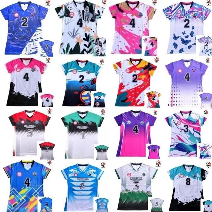 Jual BARU!! baju Volly wanita Jersey Volly ball volley Volly