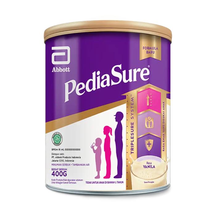 Gambar PediaSure Triplesure Susu Formula Pertumbuhan Anak Vanila 400 g dari LUSI MART BDL undefined Tokopedia