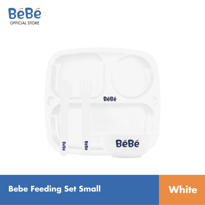 Gambar BEBE Feeding Set Small - Putih dari Bebe Indonesia undefined Tokopedia