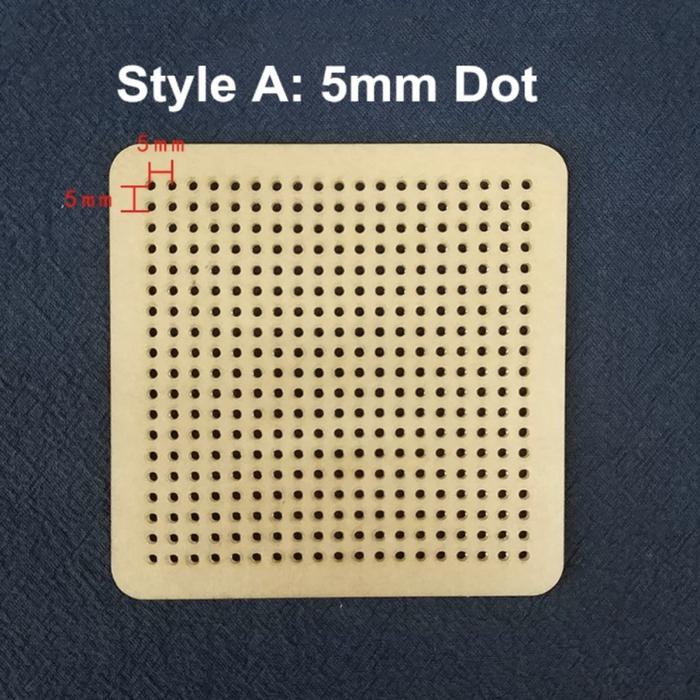 Gambar M2 4pcs sashiko Template Basic - 5mm dot dari Macarons771 undefined Tokopedia