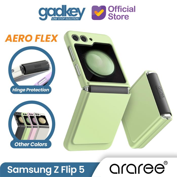 Gambar Case Samsung Galaxy Z Flip 5 Araree Aero Flex Hinge Slim Casing Cover - Ocean Green dari GAD Official undefined Tokopedia