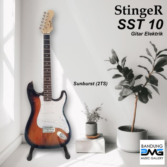 Gambar Stinger SST10 / SST 10 Stratocaster Gitar Elektrik ORIGINAL - Sunburst dari Bandung Music Gallery undefined Tokopedia