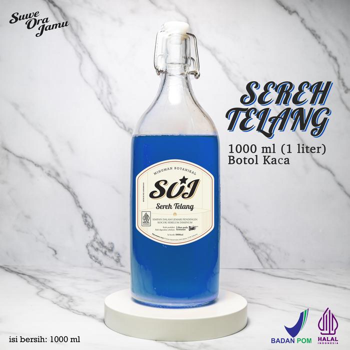 Gambar Sereh Telang - Suwe Ora Jamu (1000 ml) - Botol Kaca dari Suwe Ora Jamu undefined Tokopedia